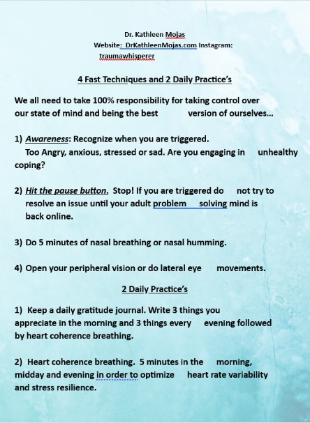 4 Fast Techniques to Reduce Stress