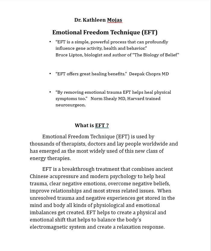 EFT Book Chapter Download